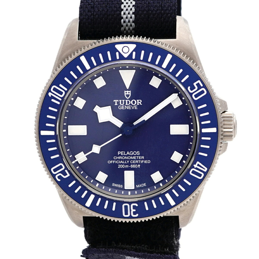 Tudor Pelagos FXD 25707B 25 Blue Dial Men's Watch